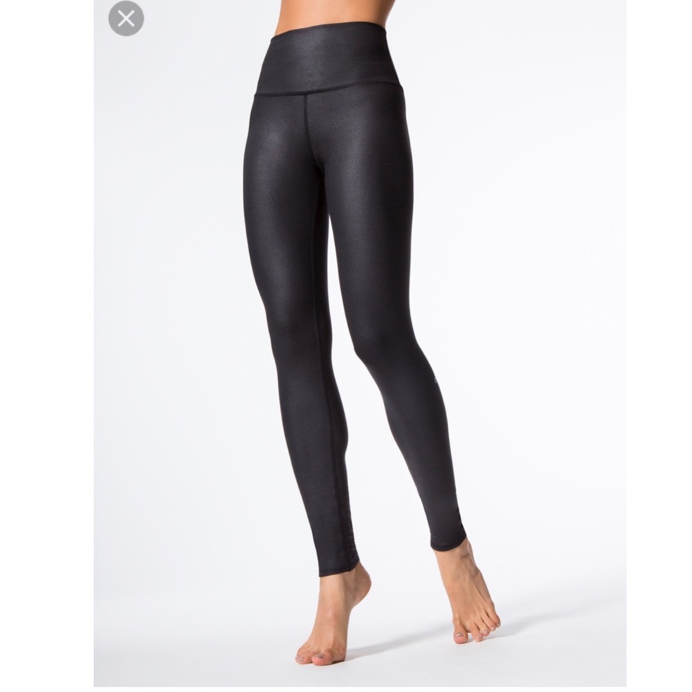 Alo Black Airbrushed Legging New W/O Tags